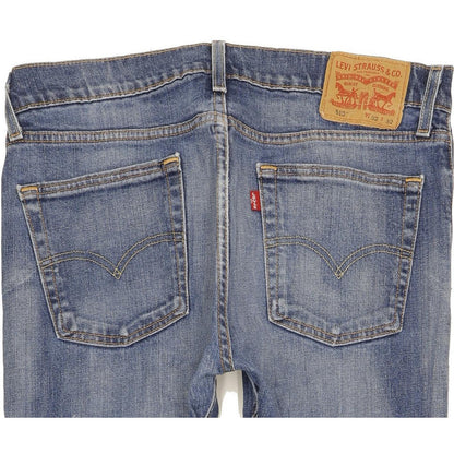 Levi's 510 Men Blue Skinny Slim Stretch Jeans W32 L32