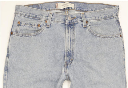 Levi's 505 Men Blue Straight Regular Jeans W34 L32