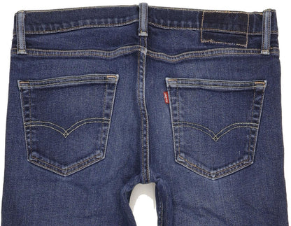 Levi's 511 Men Blue Straight Slim Stretch Jeans W32 L33