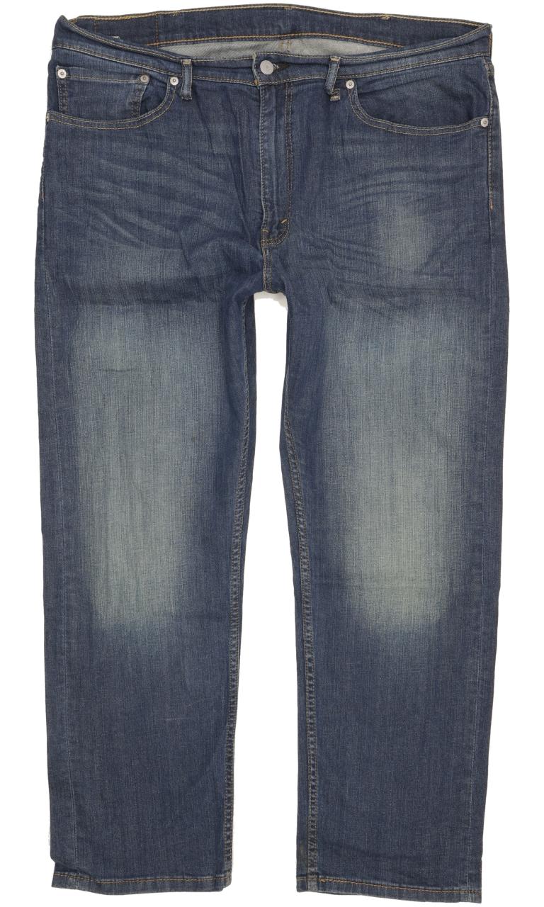 Levi's 505 Men Blue Straight Regular Stretch Jeans W38 L29
