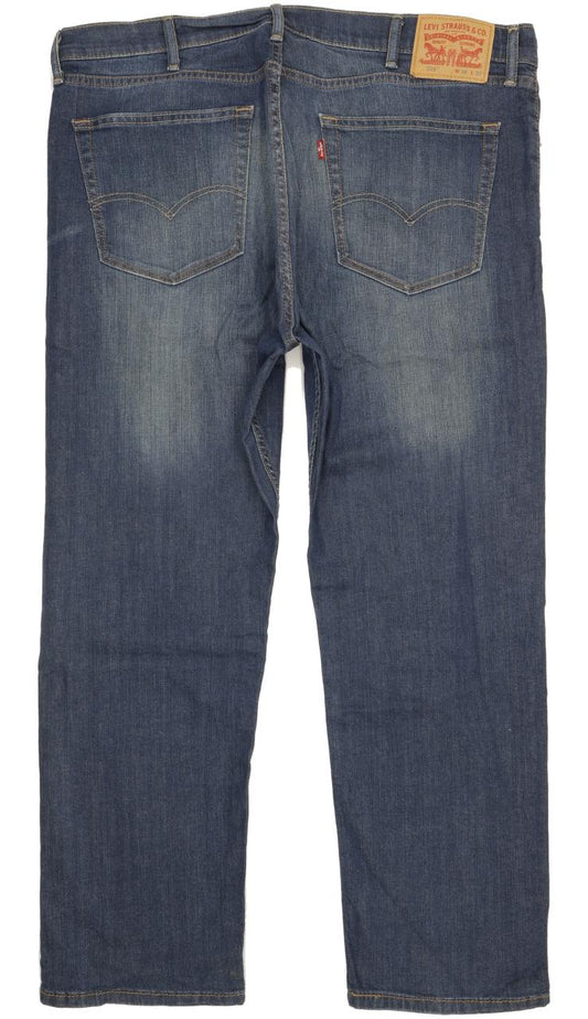 Levi's 505 Men Blue Straight Regular Stretch Jeans W38 L29