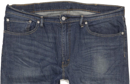 Levi's 505 Men Blue Straight Regular Stretch Jeans W38 L29