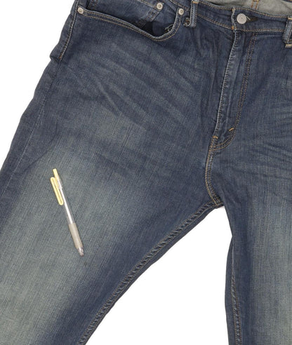 Levi's 505 Men Blue Straight Regular Stretch Jeans W38 L29