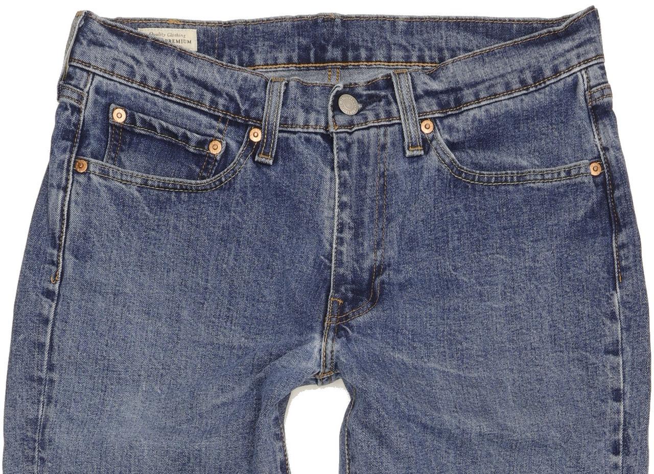 Levi's 514 Blue Straight Slim Stretch Jeans W31 L30