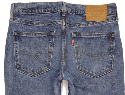 Levi's 514 Blue Straight Slim Stretch Jeans W31 L30