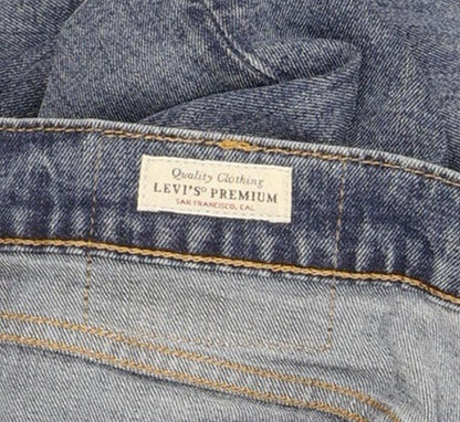 Levi's 514 Blue Straight Slim Stretch Jeans W31 L30
