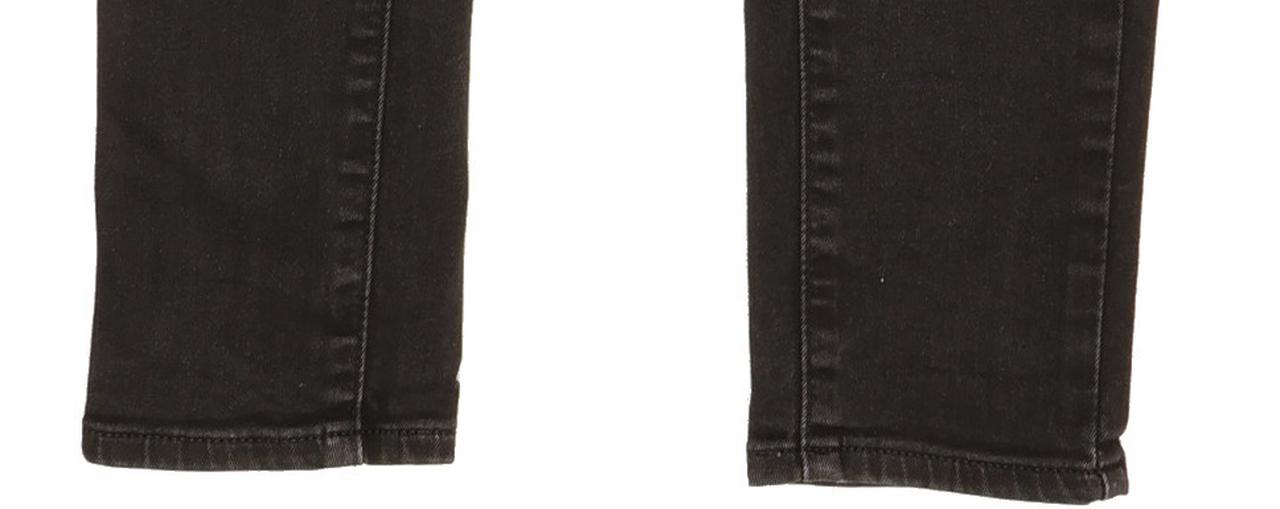 Levi's 710 Super Women Black Skinny Slim Stretch Jeans W27 L29