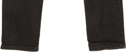 Levi's 710 Super Women Black Skinny Slim Stretch Jeans W27 L29