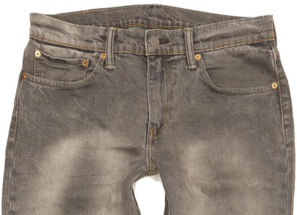 Levi's 511 Men Grey Straight Slim Stretch Jeans W31 L32