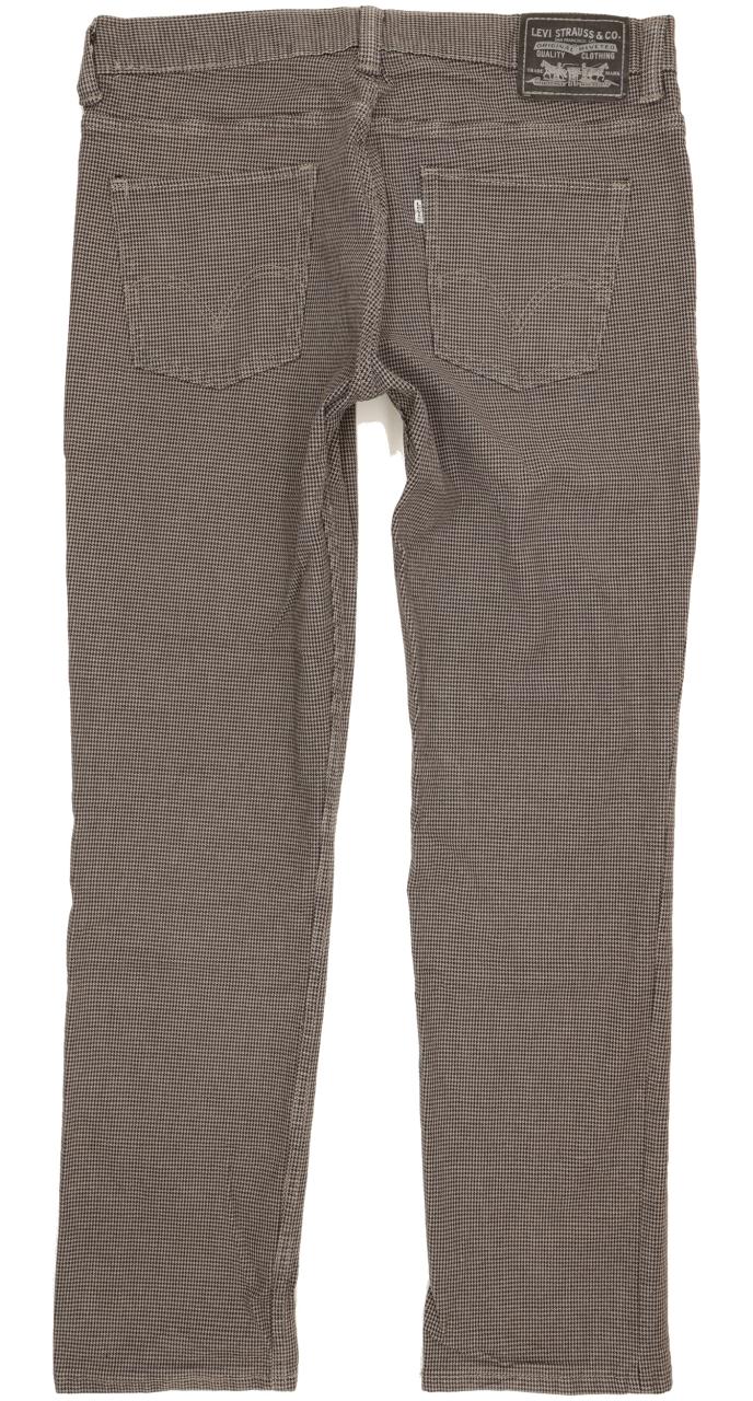 Levi's 511 Men Grey Straight Slim Stretch Jeans W34 L31