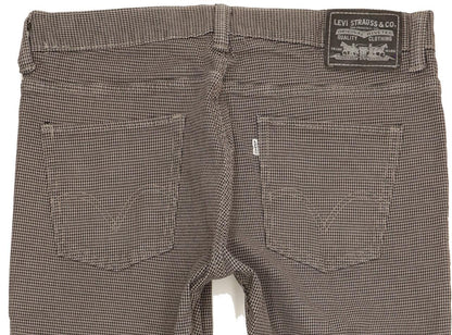 Levi's 511 Men Grey Straight Slim Stretch Jeans W34 L31