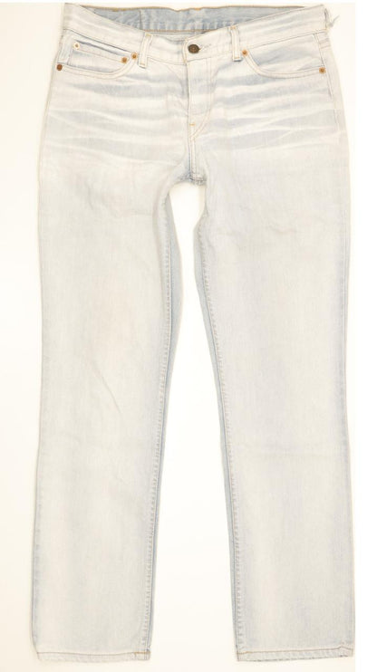Levi's 546 Women Blue Straight Slim Jeans W30 L31