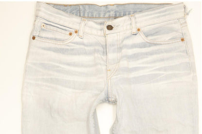 Levi's 546 Women Blue Straight Slim Jeans W30 L31