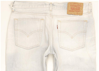 Levi's 546 Women Blue Straight Slim Jeans W30 L31