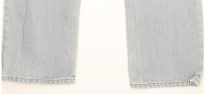 Levi's 546 Women Blue Straight Slim Jeans W30 L31