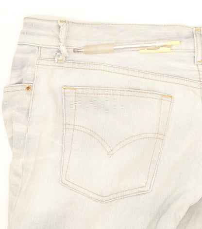 Levi's 546 Women Blue Straight Slim Jeans W30 L31