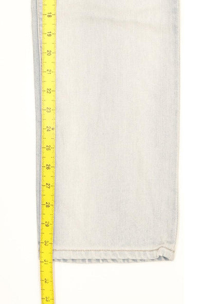 Levi's 546 Women Blue Straight Slim Jeans W30 L31