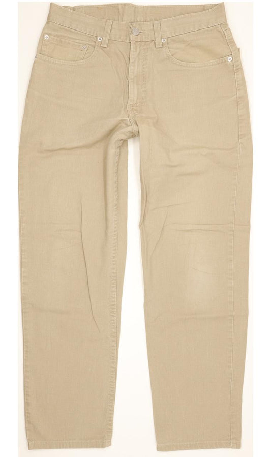 Levi's 550 Made in USA Men Beige Tapered Relaxed Jeans W32 L29