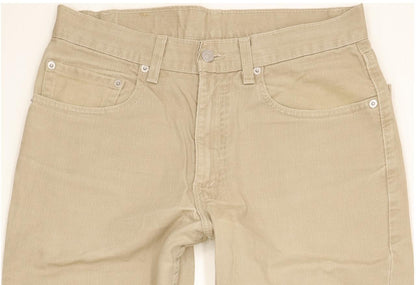 Levi's 550 Made in USA Men Beige Tapered Relaxed Jeans W32 L29