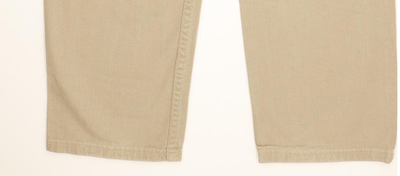 Levi's 550 Made in USA Men Beige Tapered Relaxed Jeans W32 L29