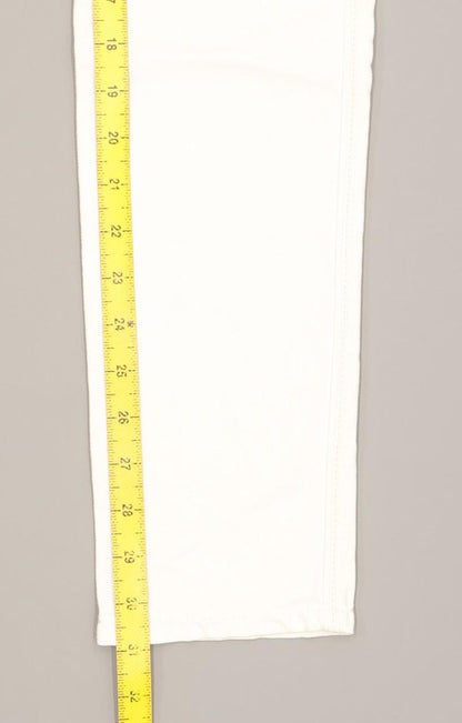 Diesel Clush 008AC Women White Skinny Slim Stretch Jeans W29 L31