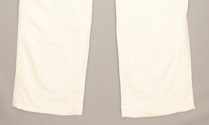 G-Star Saville Women White Straight Slim Jeans W28 L34