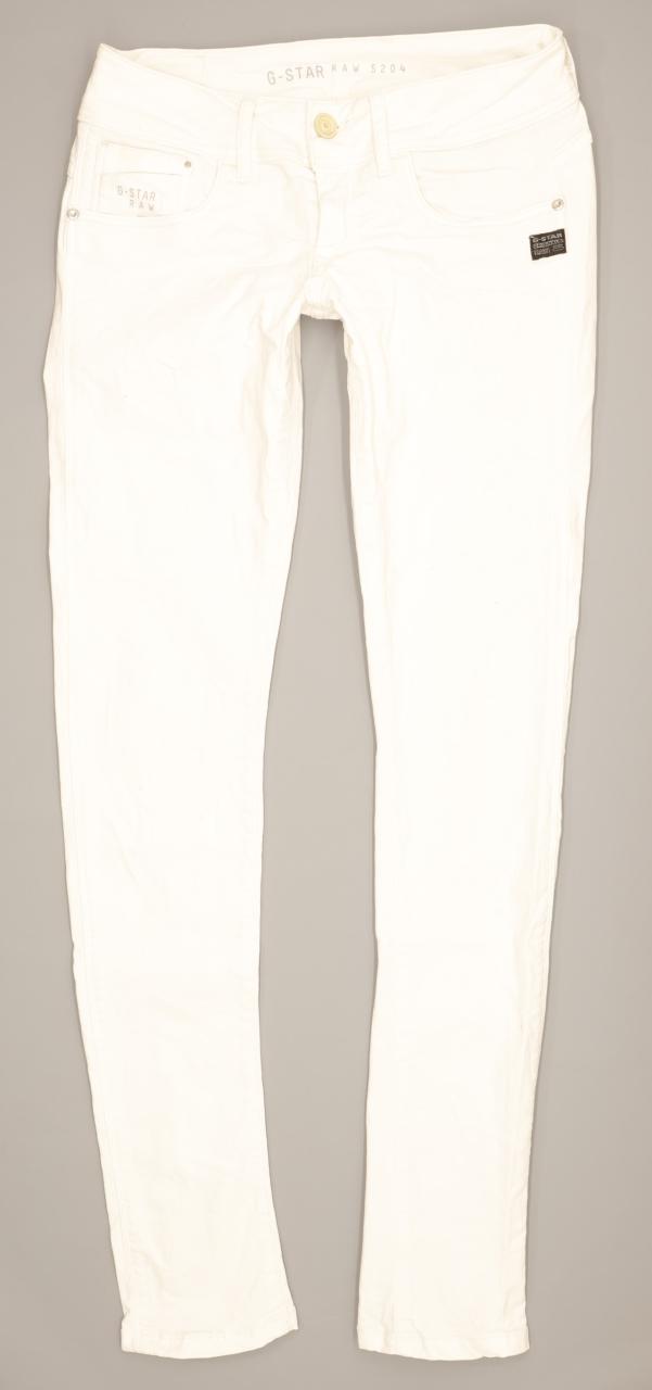 G-Star Midge Cody Women White Skinny Slim Jeans W28 L33