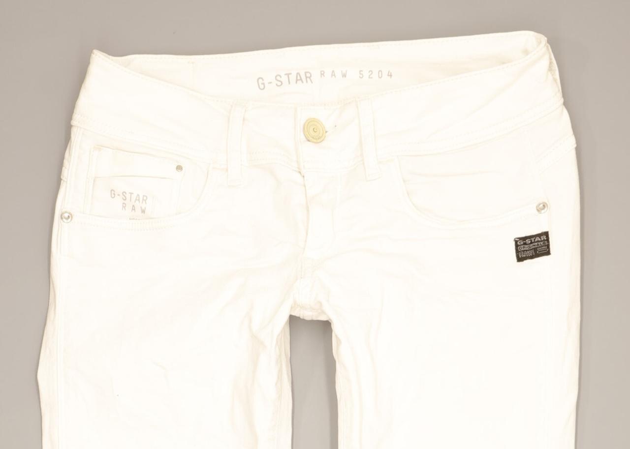 G-Star Midge Cody Women White Skinny Slim Jeans W28 L33