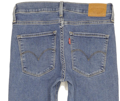 Levi's 314 Shaping Women Blue Straight Slim Stretch Jeans W26 L32
