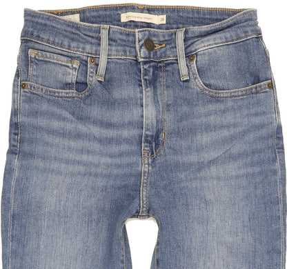 Levi's 721 Women Blue Skinny Slim Stretch Jeans W26 L27