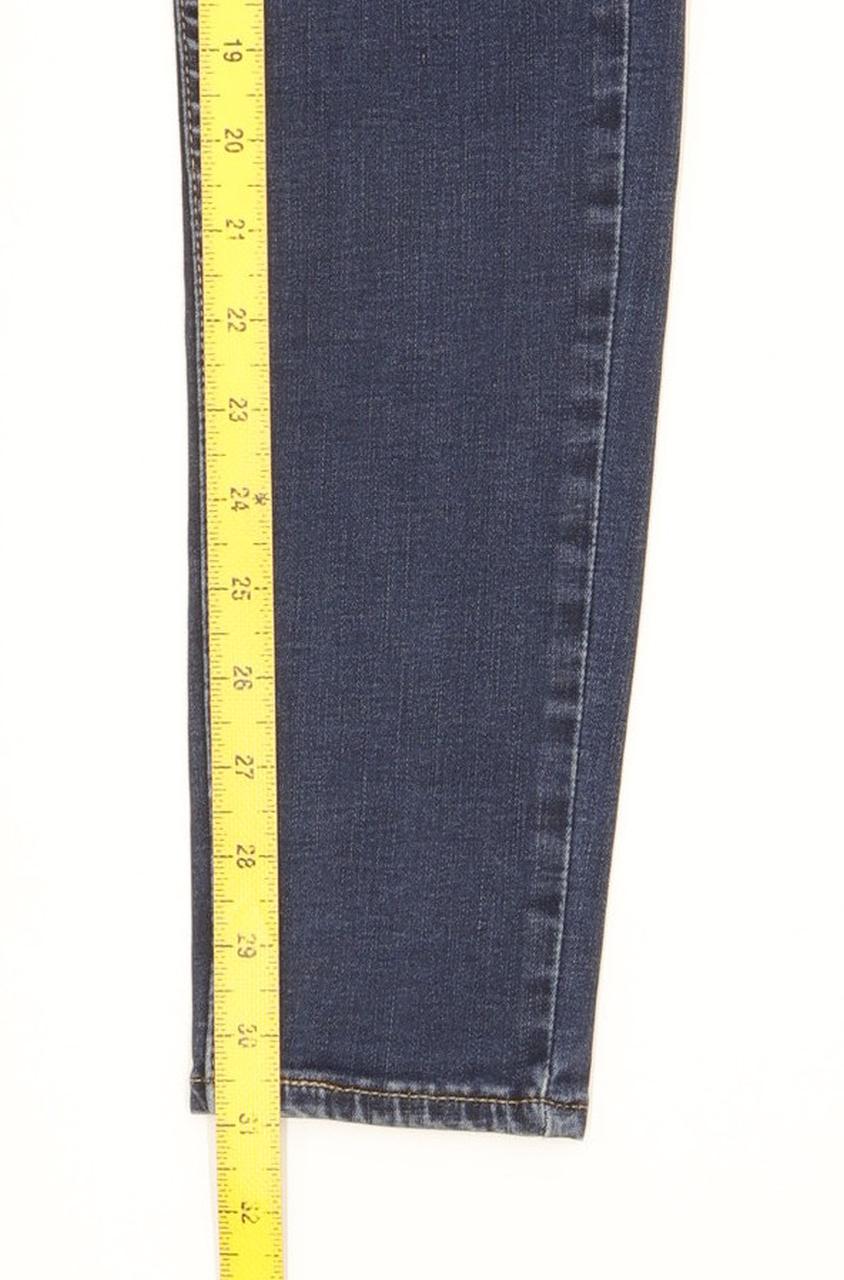 Levi's 710 Super Women Blue Skinny Slim Stretch Jeans W28 L31