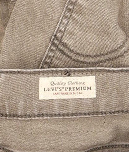 Levi's Mile Grey Skinny Slim Stretch Jeans High Waisted W28 L32
