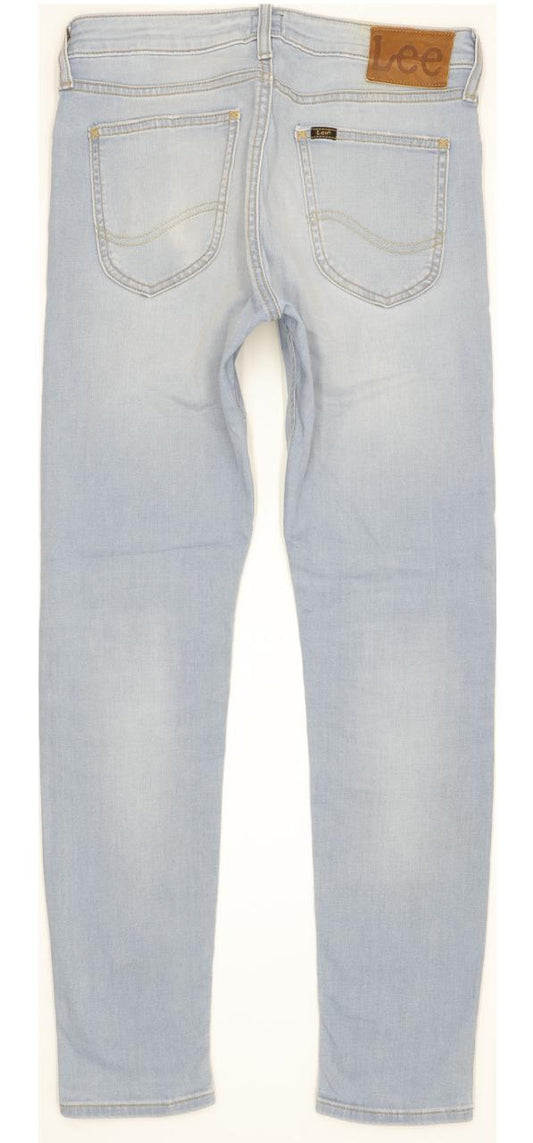 Lee Malone Women Blue Skinny Slim Stretch Jeans W28 L30