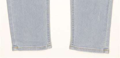 Lee Malone Women Blue Skinny Slim Stretch Jeans W28 L30