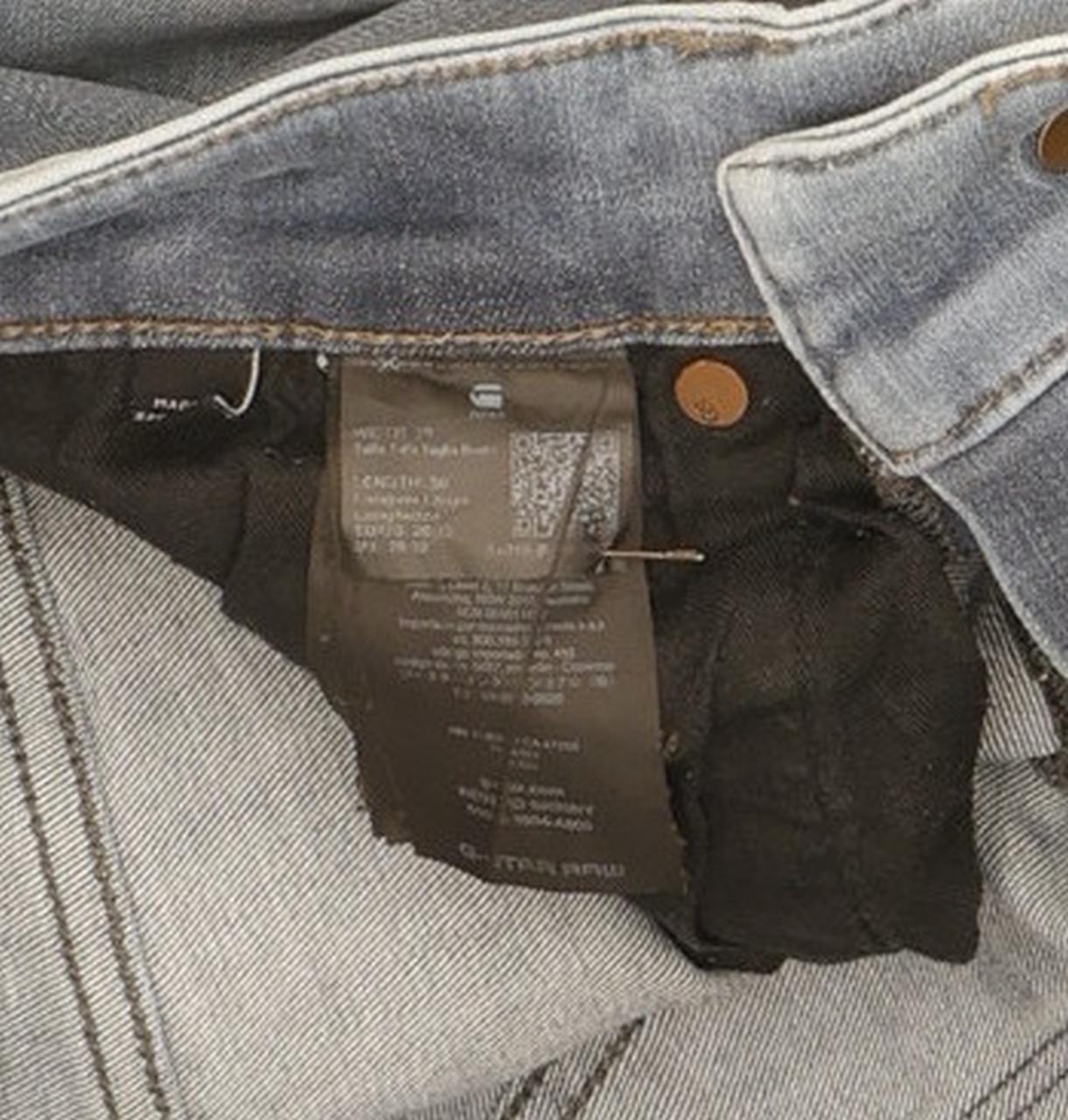 G-Star Revend Men Blue Skinny Slim Stretch Jeans W28 L29
