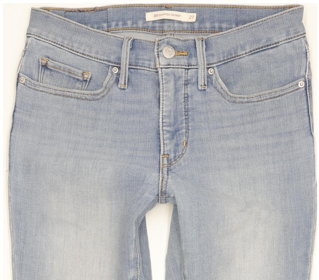 Levi's 311 Shaping Women Blue Skinny Slim Stretch Jeans W27 L27