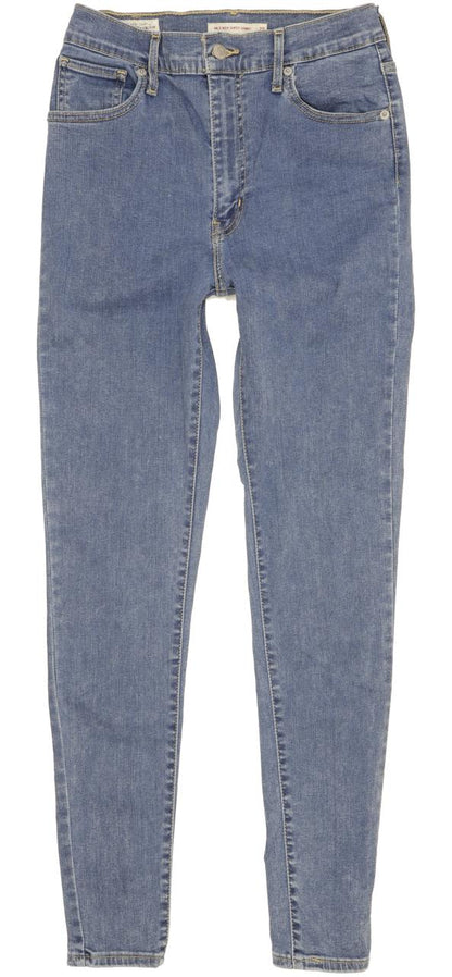Levi's Mile Blue Skinny Slim Stretch Jeans High Waisted W29 L30