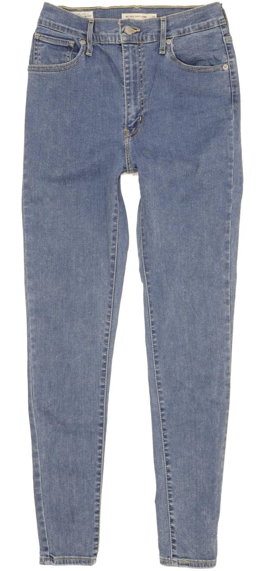 Levi's Mile Blue Skinny Slim Stretch Jeans High Waisted W29 L30