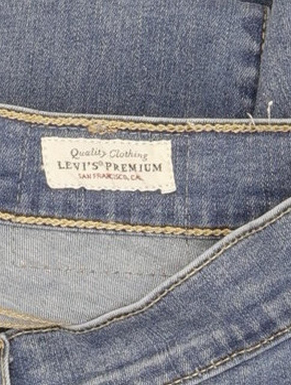 Levi's Mile Blue Skinny Slim Stretch Jeans High Waisted W29 L30