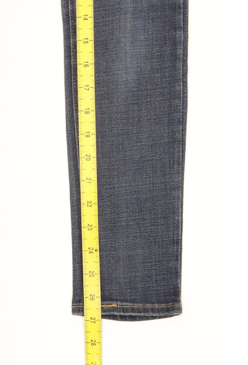 Levi's 721 Women Blue Skinny Slim Stretch Jeans W24 L27