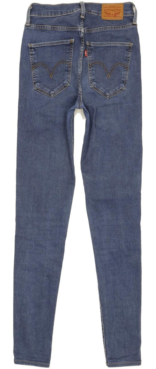 Levi's Mile Women Blue Skinny Slim Stretch Jeans W27 L32
