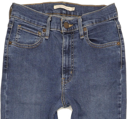 Levi's Mile Women Blue Skinny Slim Stretch Jeans W27 L32