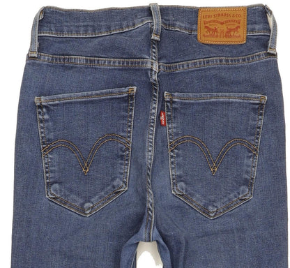 Levi's Mile Women Blue Skinny Slim Stretch Jeans W27 L32