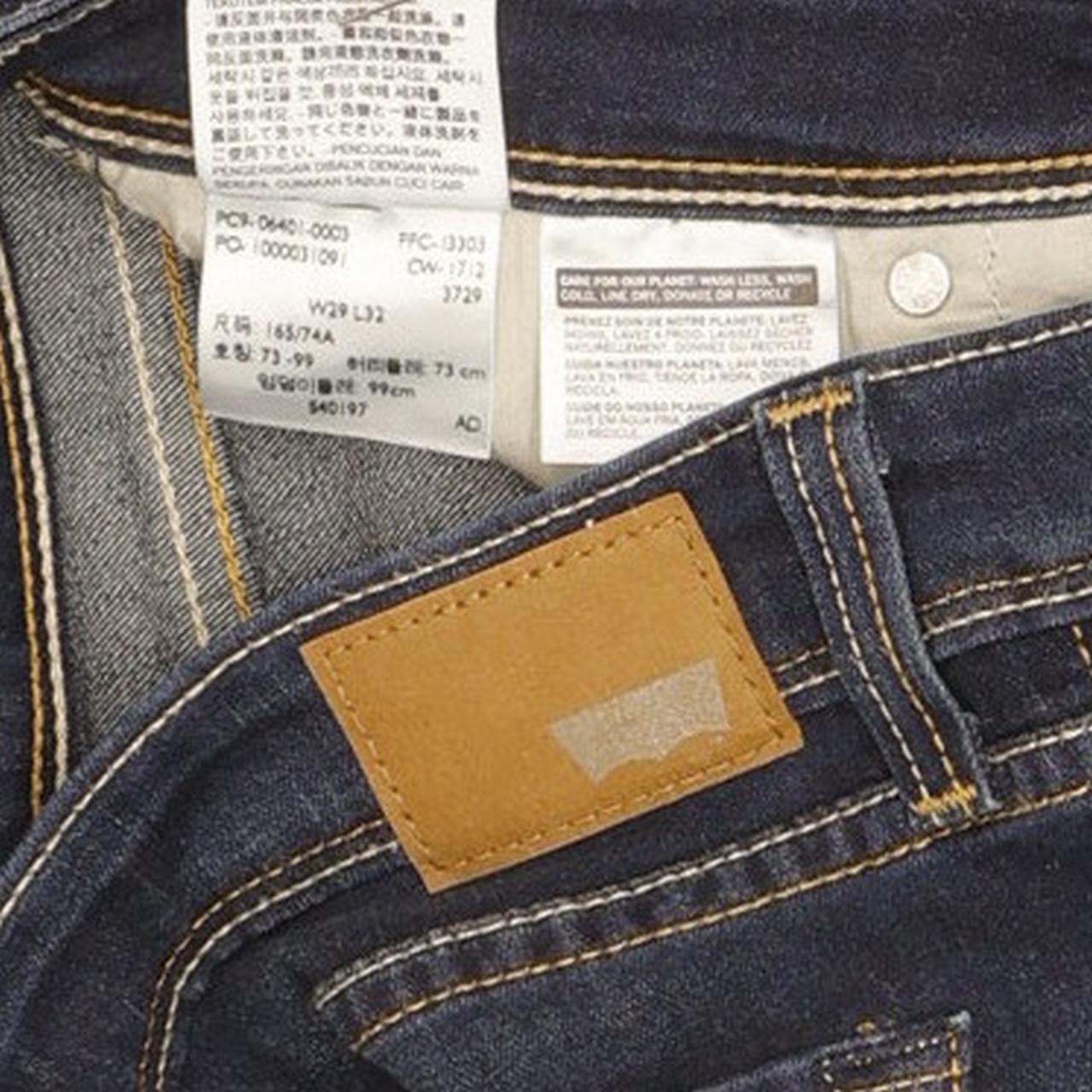 Levi's Demi Curve Women Blue Skinny Slim Stretch Jeans W29 L31