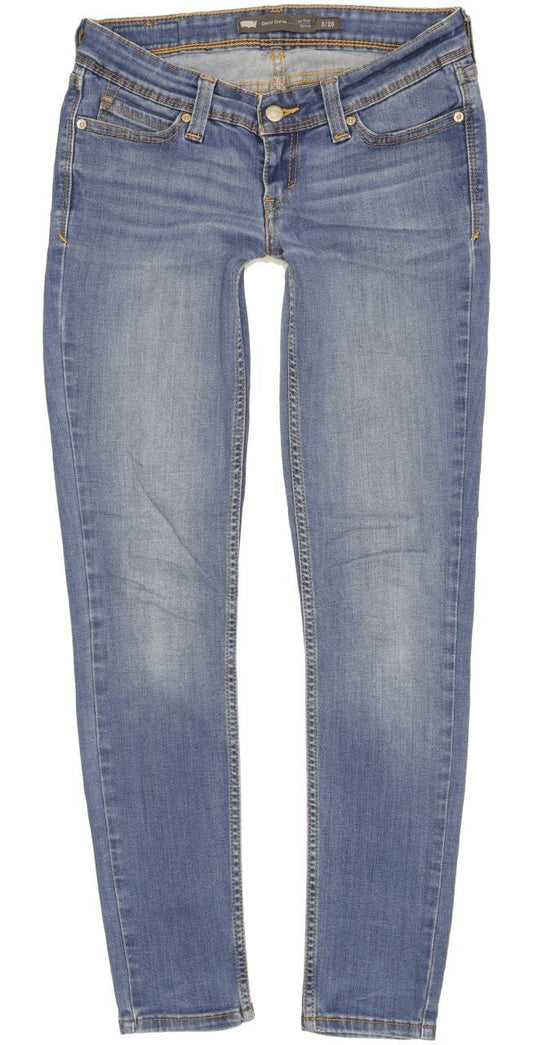 Levi's Demi Curve Women Blue Skinny Slim Stretch Jeans W26 L29