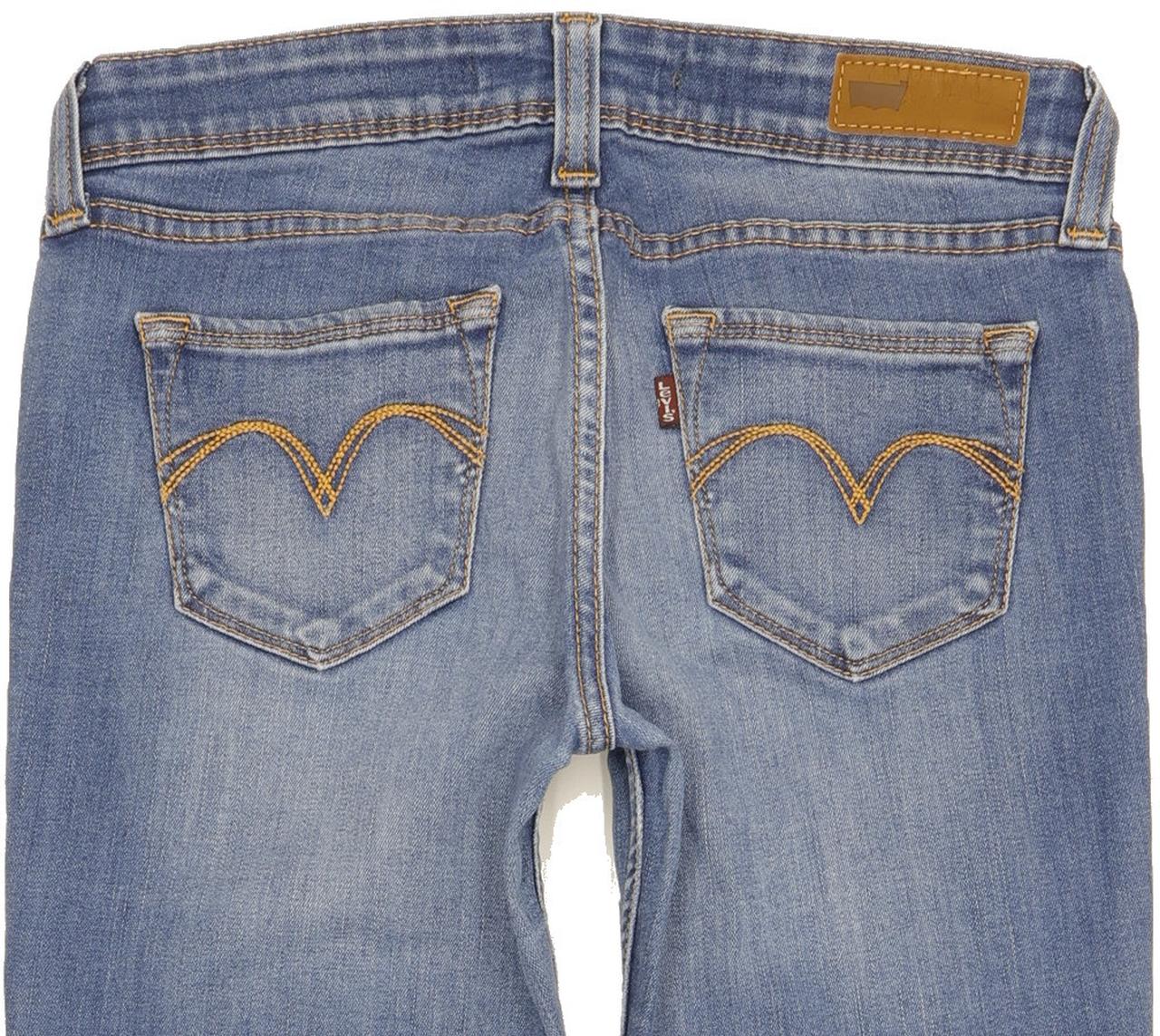 Levi's Demi Curve Women Blue Skinny Slim Stretch Jeans W26 L29