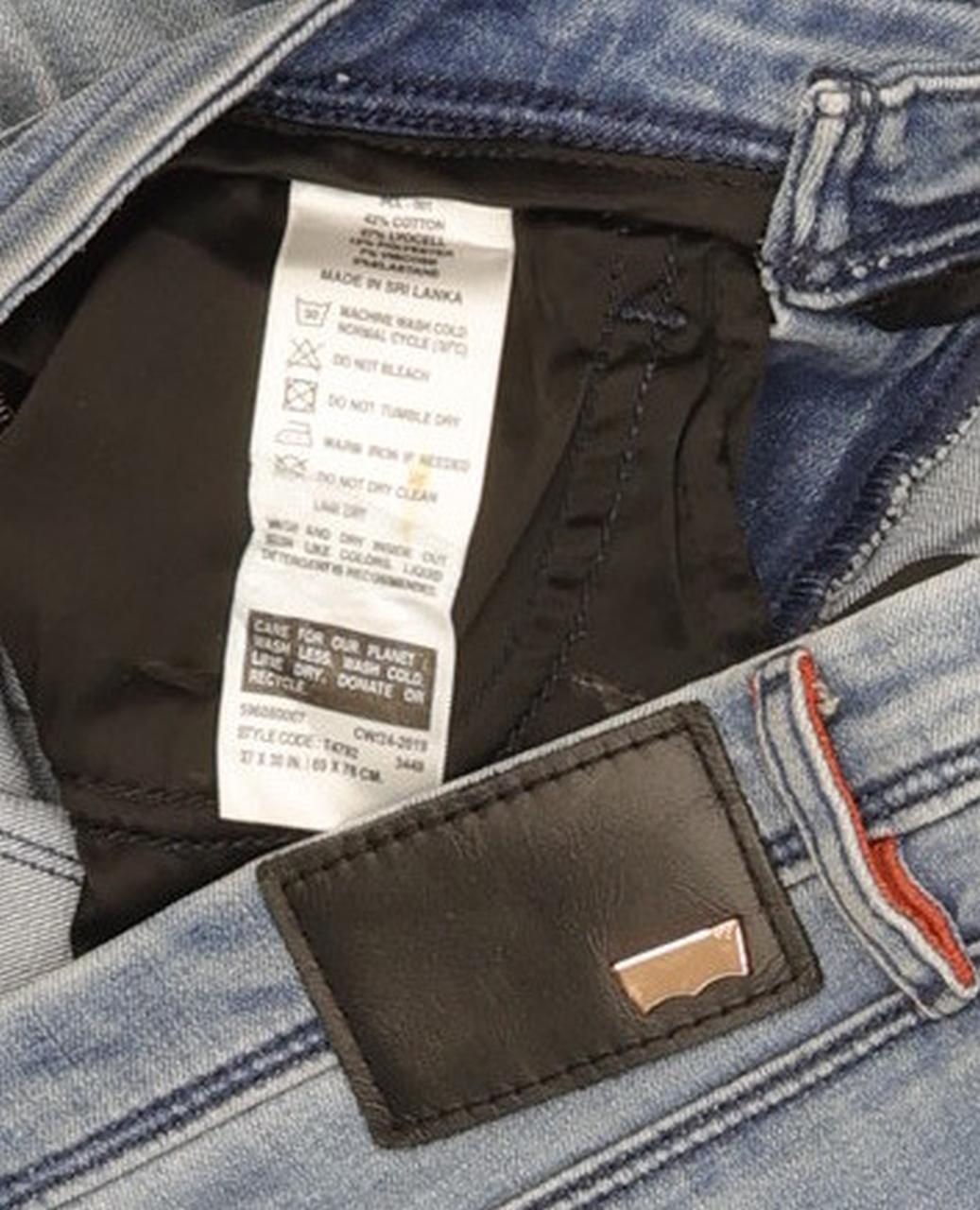 Levi's 711 Women Blue Skinny Slim Stretch Jeans W27 L29