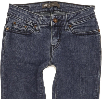 Levi's 535 Women Blue Skinny Slim Stretch Leggings W24 L29