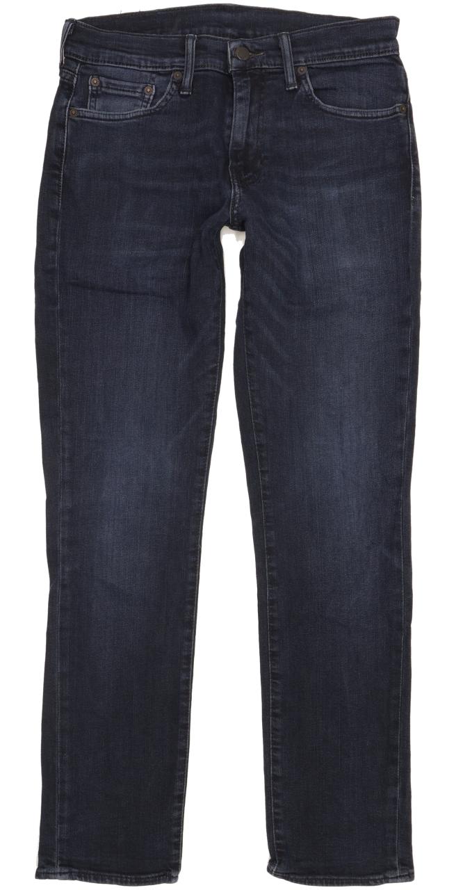 Levi's 511 Men Navy Straight Slim Stretch Jeans W30 L31