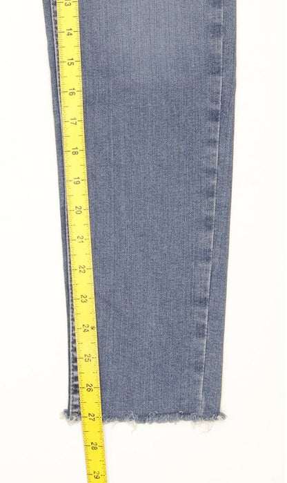 Levi's 710 Super Women Blue Skinny Slim Stretch Jeans W28 L27